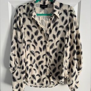 Saloni Feather Blouse